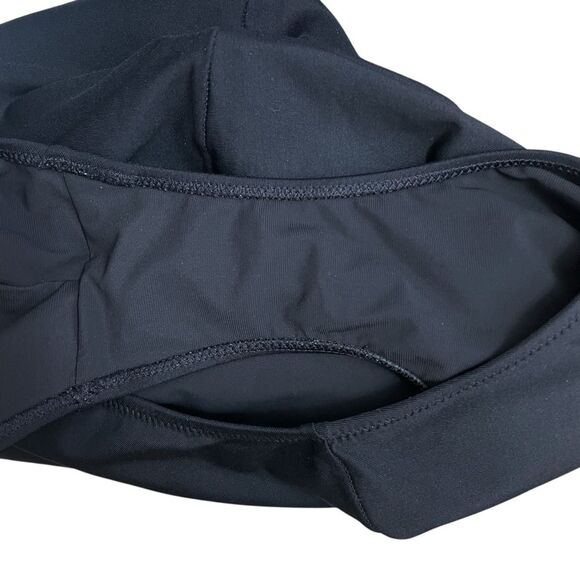 Athleta Keyhole One Piece Swimsuit Black Size MT Medium Tall UPF 50 Bathing Suit - Picture 10 of 14